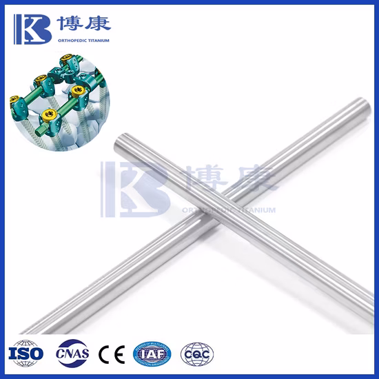 高品質チタン医療バー/ロッド ASTM F67 ASTM F136 ASTM F1295
